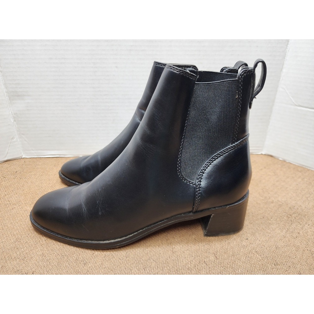 J. Crew Factory Chelsea Boots Size 8 Black